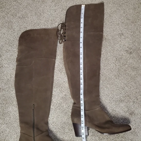 Aldo Brown Suede Over-the-Knee Boots | Thigh High | Size 10 - Picture 2 of 10